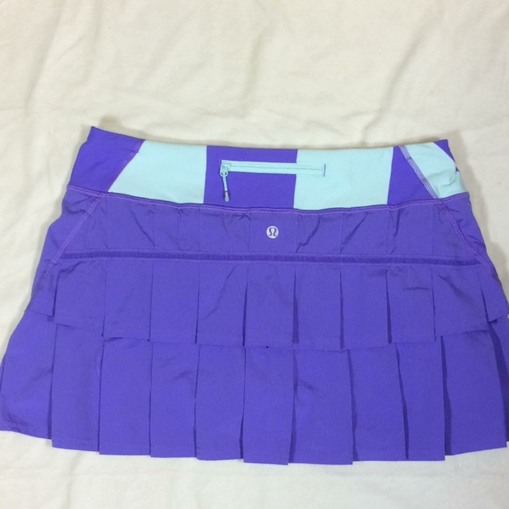 Lululemon Purple Pace Setter Skirt